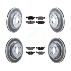 Transit Auto KGC-101105 Disc Brake Kit for 1998-2006 BMW 325Ci, BMW 325i and More - Front and Rear