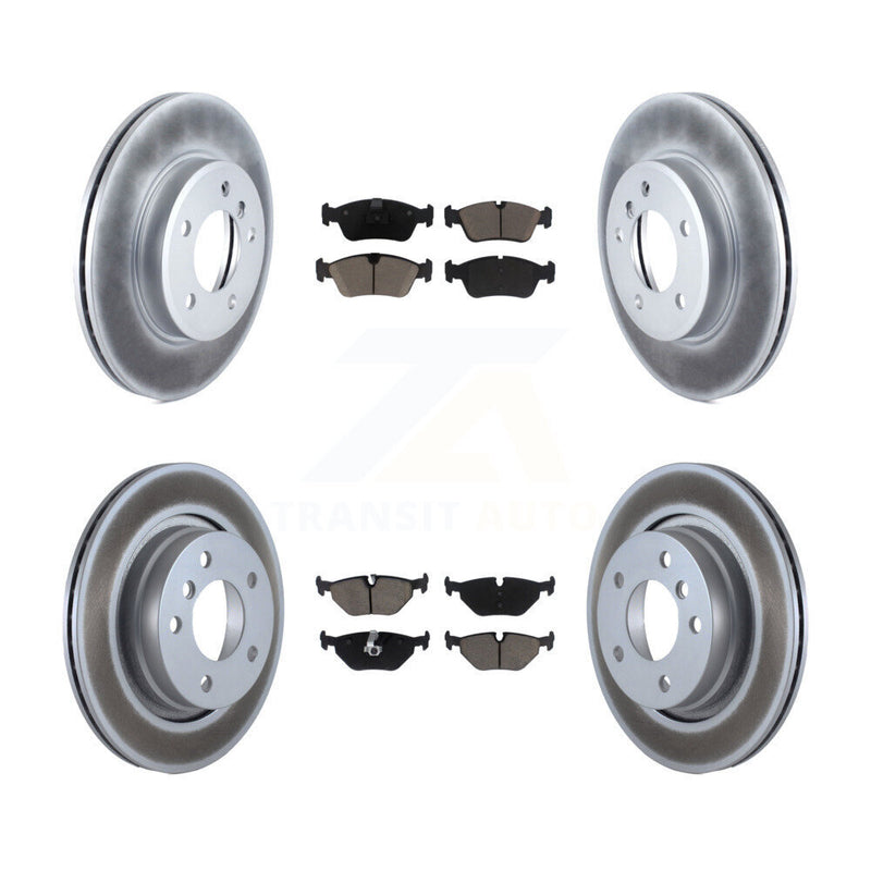 Transit Auto KGC-101105 Disc Brake Kit for 1998-2006 BMW 325Ci, BMW 325i and More - Front and Rear