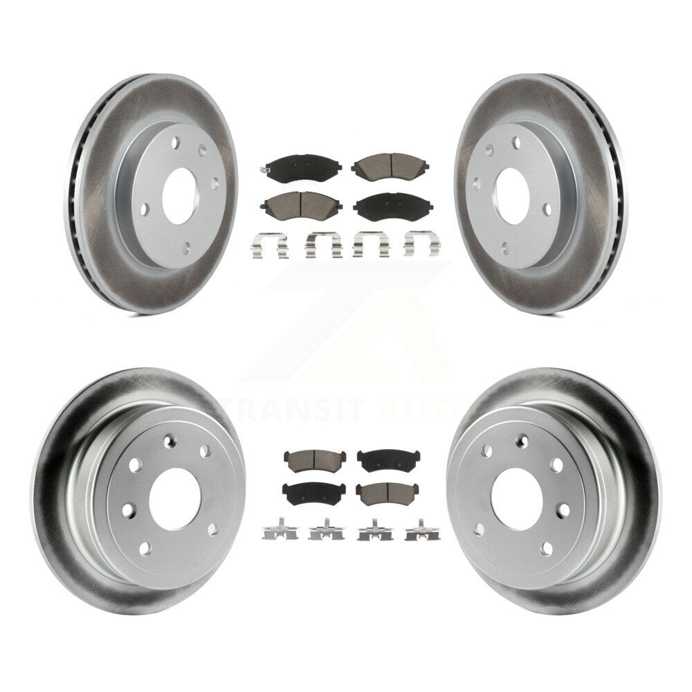 Transit Auto KGC-101108 Disc Brake Kit for 2004-2006 Suzuki Reno, Chevrolet Optra, Suzuki Forenza - Front and Rear