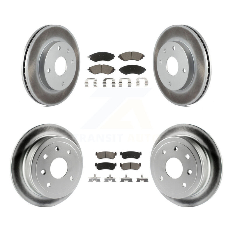 Transit Auto KGC-101108 Disc Brake Kit for 2004-2006 Suzuki Reno, Chevrolet Optra, Suzuki Forenza - Front and Rear
