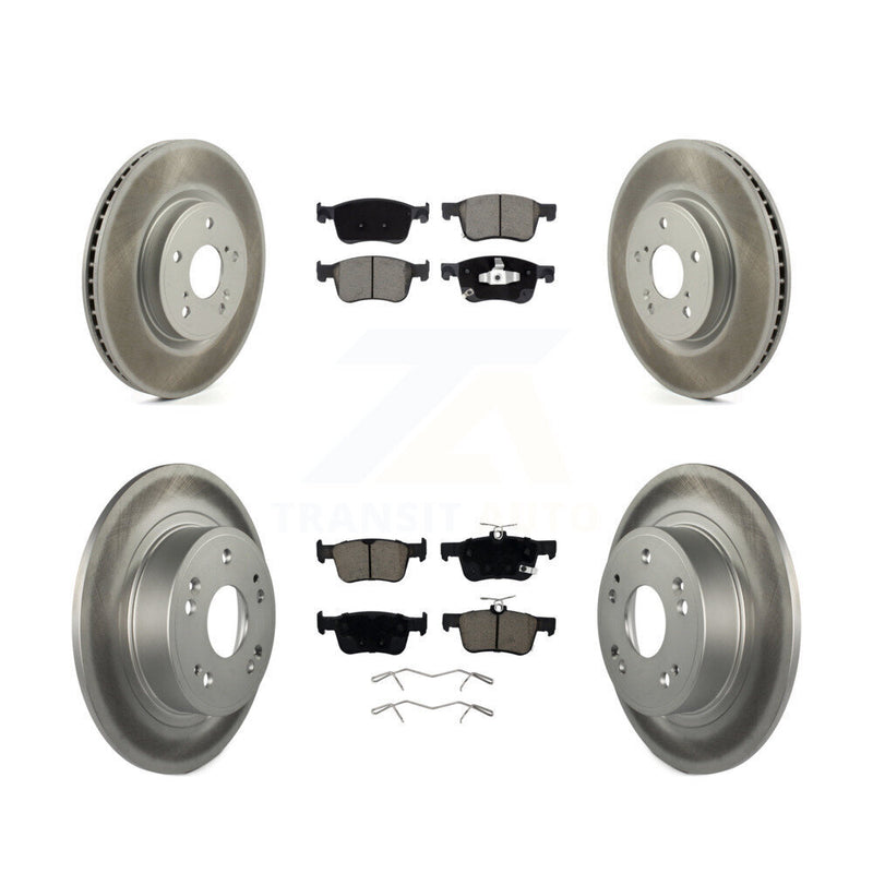 Transit Auto KGC-101109 Disc Brake Kit for 2018-2024 Honda Accord - Front and Rear
