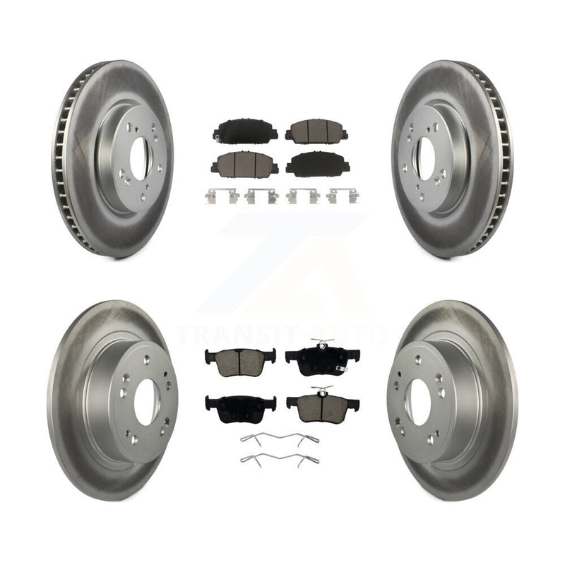 Transit Auto KGC-101110 Disc Brake Kit for 2018-2024 Honda Accord - Front and Rear