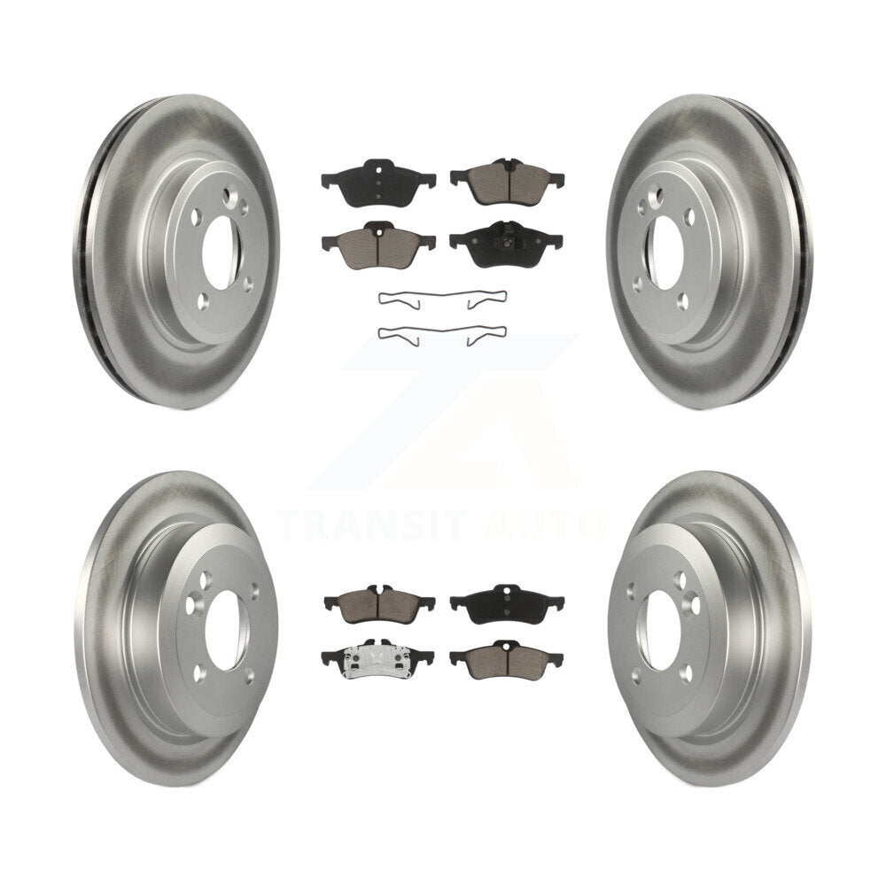 Transit Auto KGC-101113 Disc Brake Kit for 2002-2005 Mini Cooper - Front and Rear
