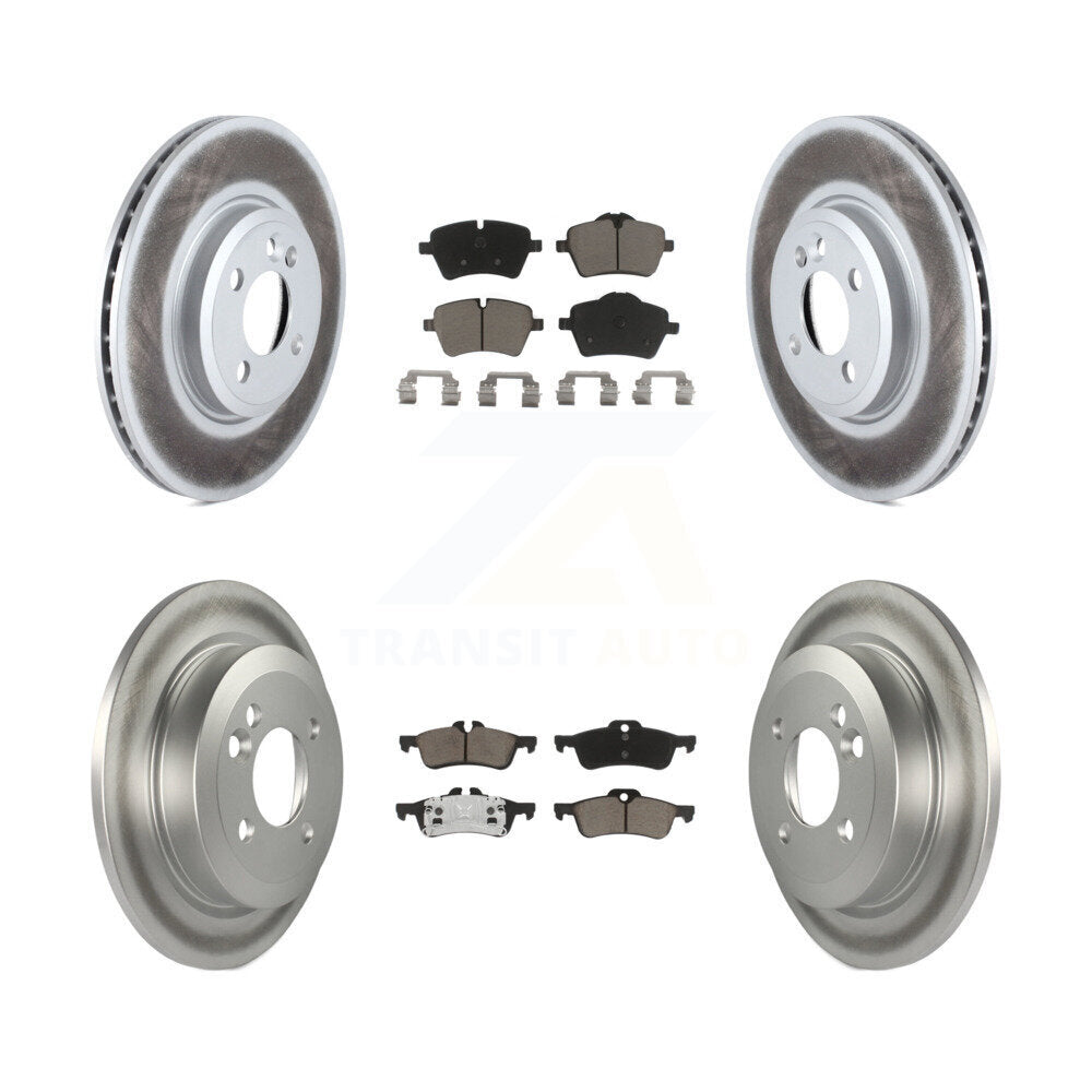 Transit Auto KGC-101114 Disc Brake Kit for 2002-2005 Mini Cooper - Front and Rear