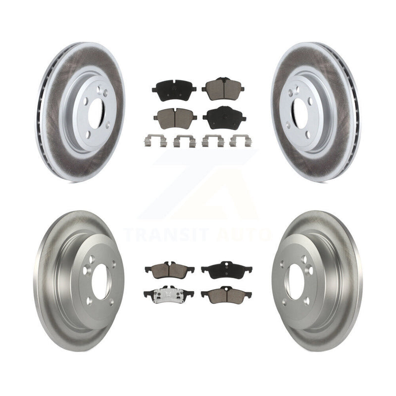 Transit Auto KGC-101114 Disc Brake Kit for 2002-2005 Mini Cooper - Front and Rear