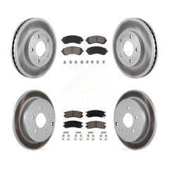 Transit Auto KGC-101121 Disc Brake Kit for 2001-2007 Buick Rendezvous, Pontiac Aztek - Front and Rear