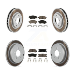 Transit Auto KGC-101122 Disc Brake Kit for 2002-2004 Pontiac Montana - Front and Rear
