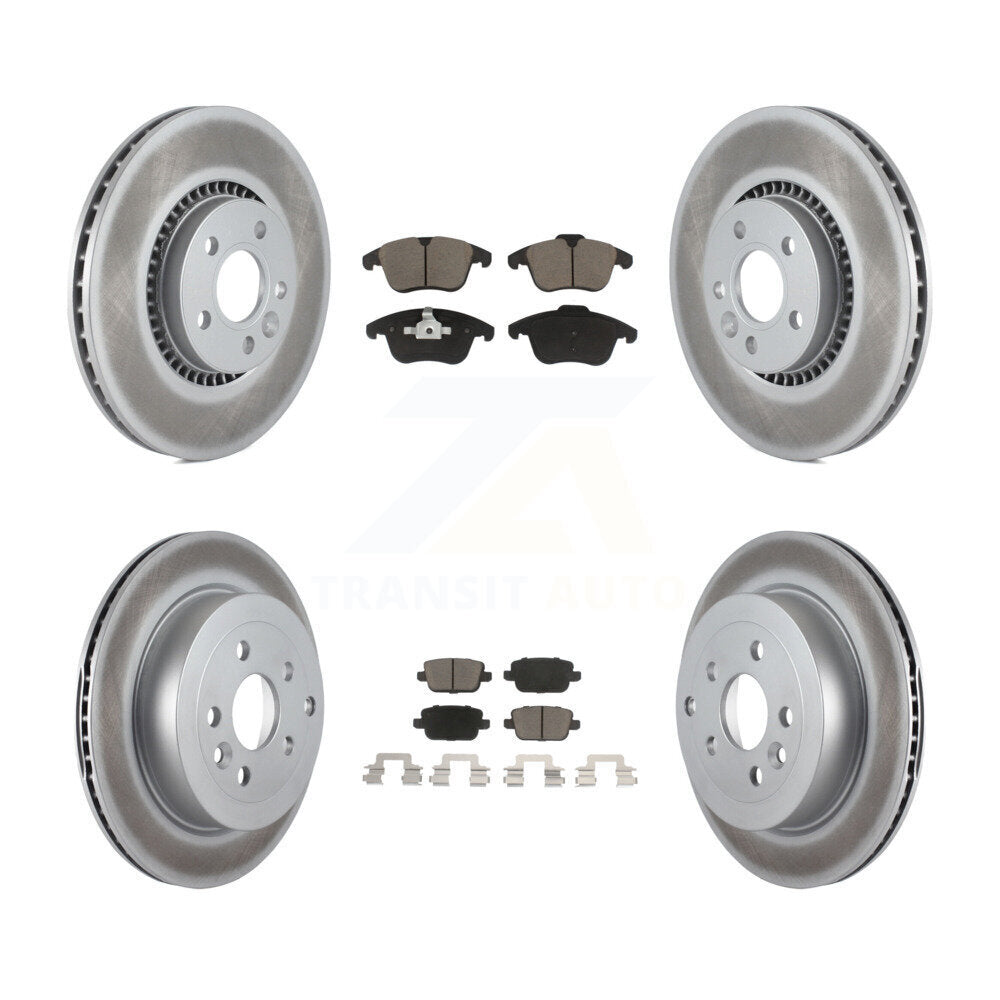 Transit Auto KGC-101123 Disc Brake Kit for 2008-2011 Land Rover LR2 - Front and Rear