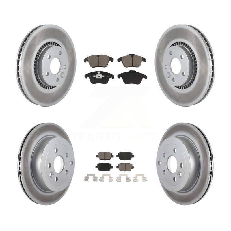 Transit Auto KGC-101123 Disc Brake Kit for 2008-2011 Land Rover LR2 - Front and Rear