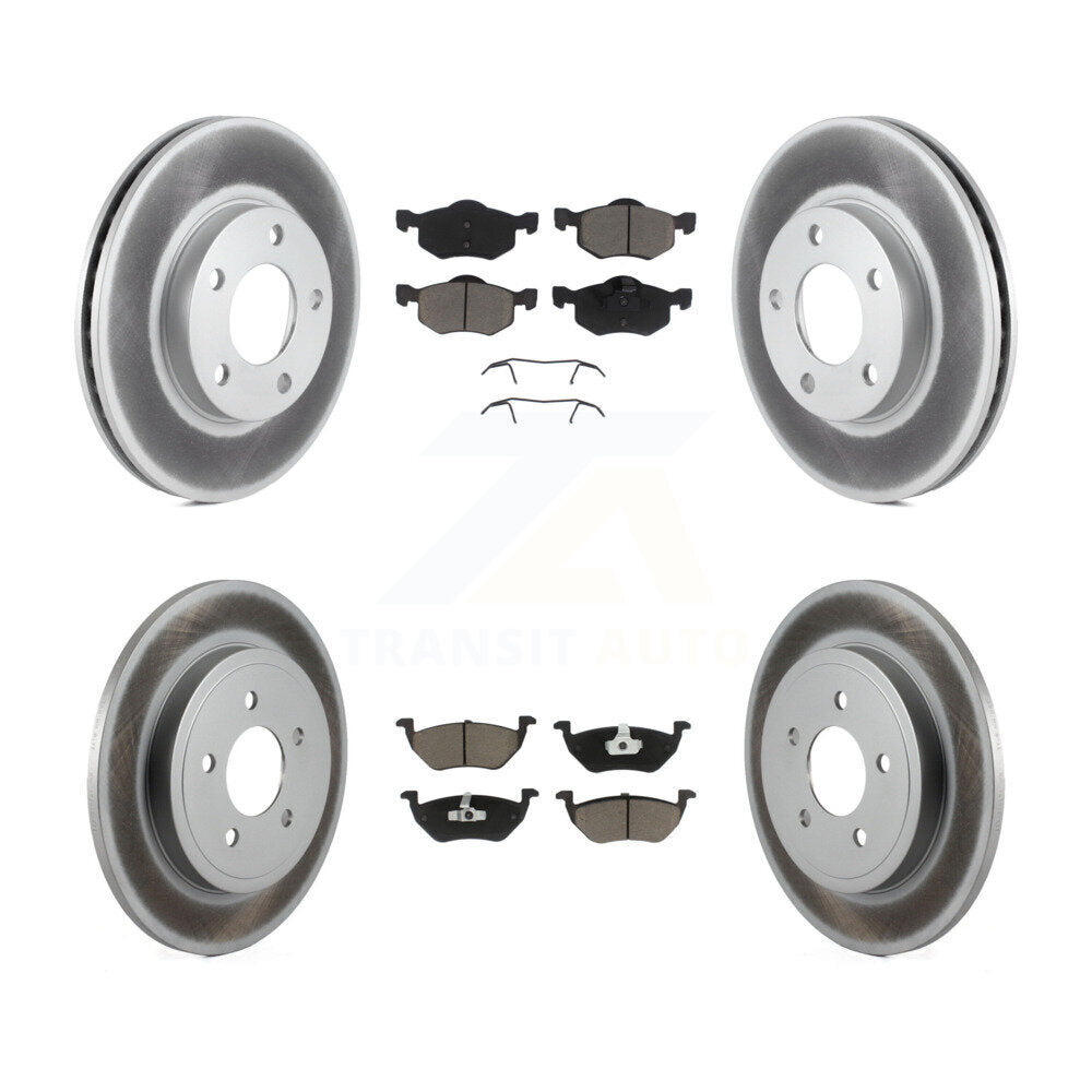 Transit Auto KGC-101126 Disc Brake Kit for 2005-2006 Mazda Tribute - Front and Rear