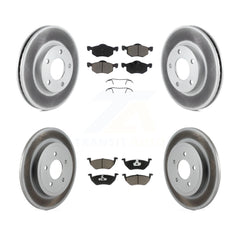 Transit Auto KGC-101126 Disc Brake Kit for 2005-2006 Mazda Tribute - Front and Rear