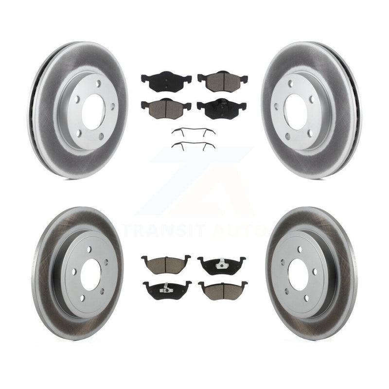 Transit Auto KGC-101126 Disc Brake Kit for 2005-2006 Mazda Tribute - Front and Rear