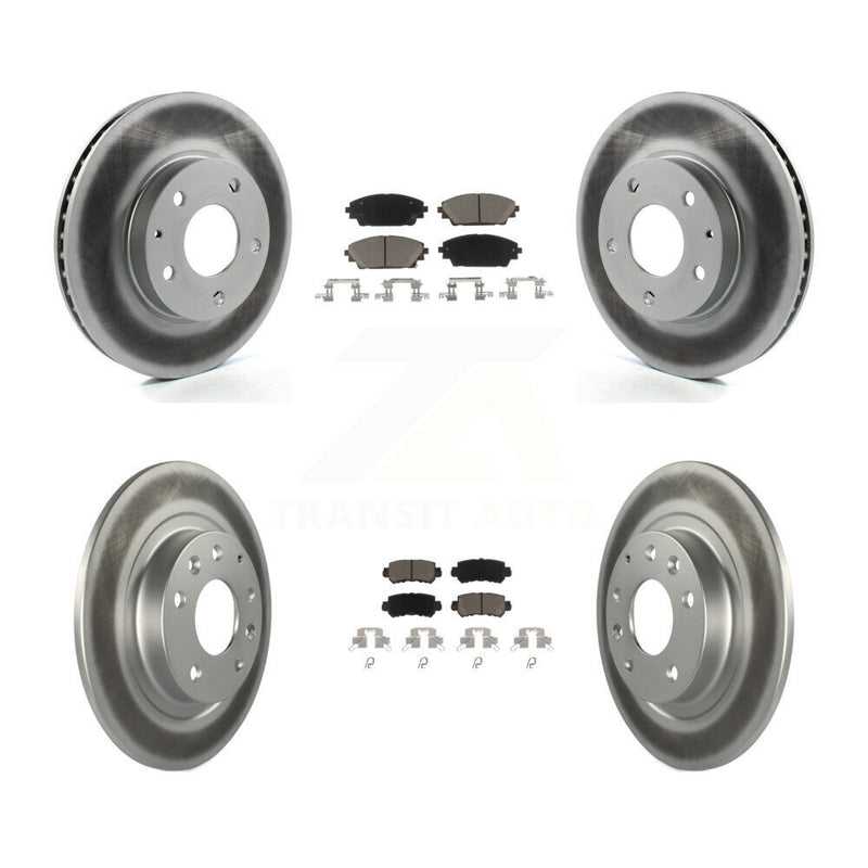 Transit Auto KGC-101129 Disc Brake Kit for 2016-2018 Mazda CX-3 - Front and Rear