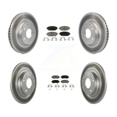 Transit Auto KGC-101130 Disc Brake Kit for 2016-2018 Mazda CX-3 - Front and Rear