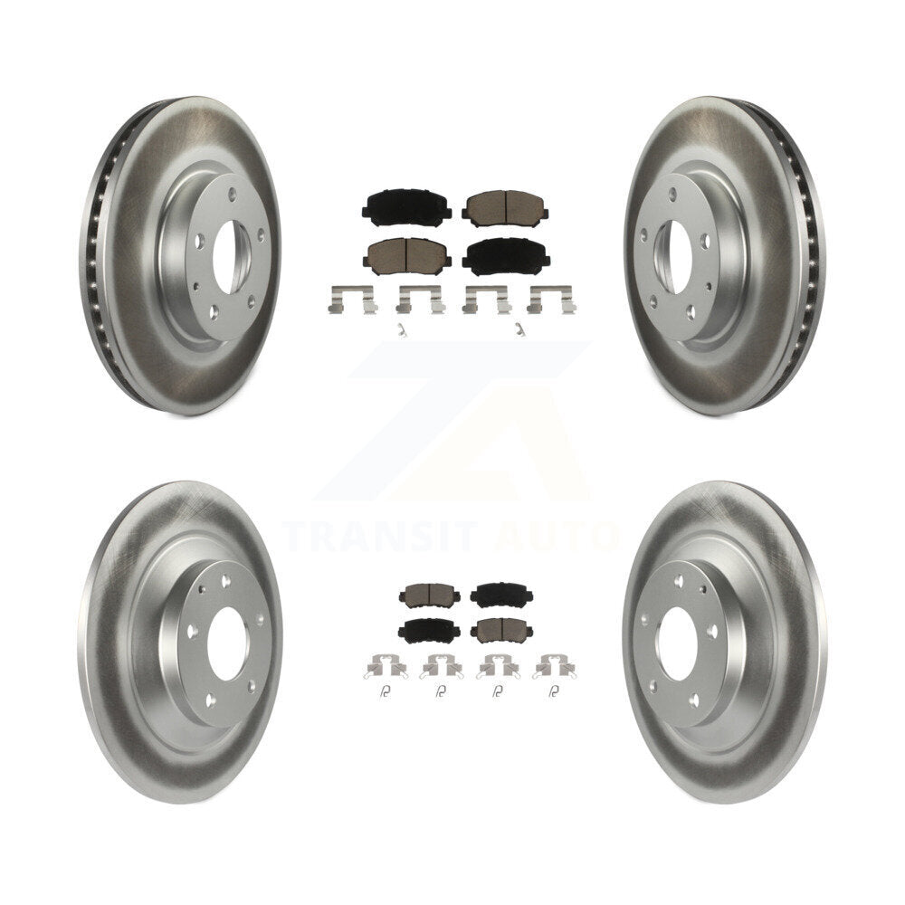 Transit Auto KGC-101131 Disc Brake Kit for 2013-2015 Mazda CX-5 - Front and Rear