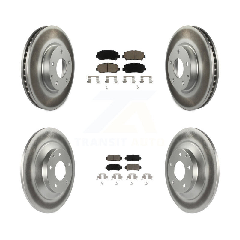 Transit Auto KGC-101131 Disc Brake Kit for 2013-2015 Mazda CX-5 - Front and Rear