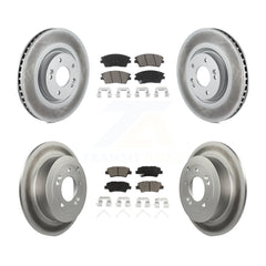 Transit Auto KGC-101133 Disc Brake Kit for 2017-2022 Kia Sportage - Front and Rear
