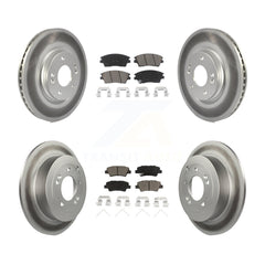 Transit Auto KGC-101134 Disc Brake Kit for 2016-2022 Hyundai Tucson, Kia Sportage - Front and Rear