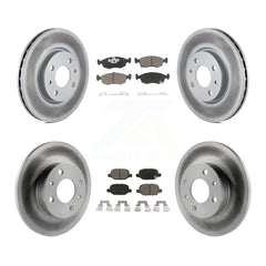 Transit Auto KGC-101135 Disc Brake Kit for 2012-2017 Fiat 500 - Front and Rear