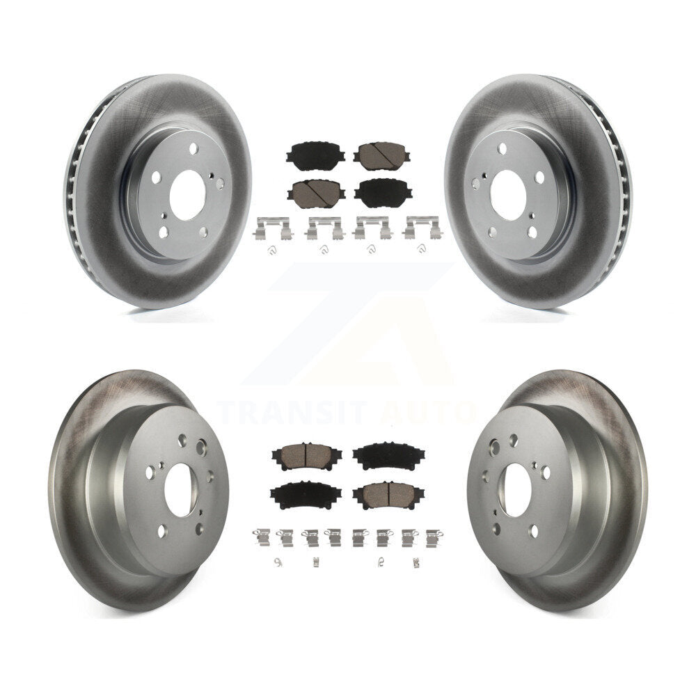 Transit Auto KGC-101139 Disc Brake Kit for 2014-2015 Lexus IS250 - Front and Rear