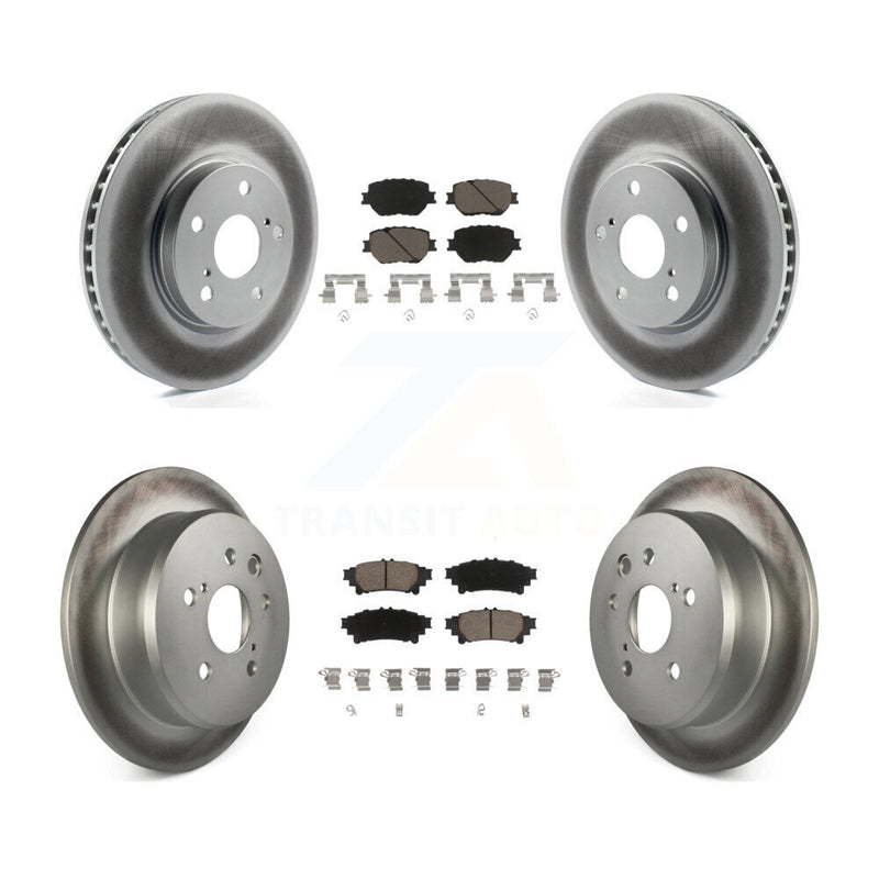 Transit Auto KGC-101139 Disc Brake Kit for 2014-2015 Lexus IS250 - Front and Rear