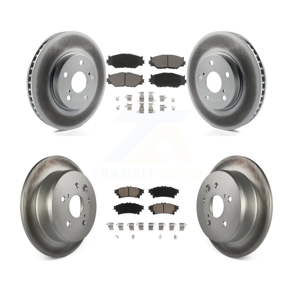 Transit Auto KGC-101140 Disc Brake Kit for 2014-2015 Lexus IS250 - Front and Rear