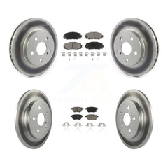 Transit Auto KGC-101142 Disc Brake Kit for 2016-2022 Toyota Corolla, Toyota Prius AWD-e and More - Front and Rear