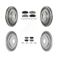Transit Auto KGC-101144 Disc Brake Kit for 2011-2017 Lexus CT200h - Front and Rear