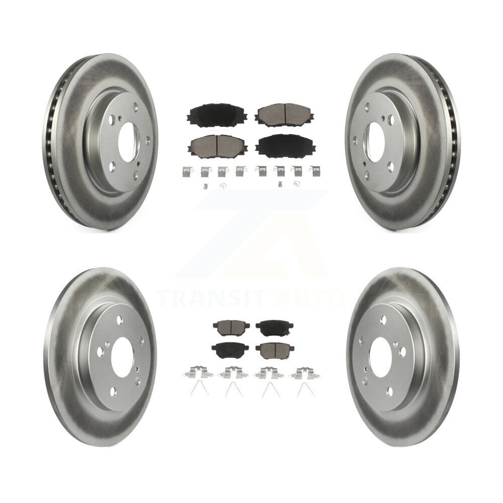 Transit Auto KGC-101145 Disc Brake Kit for 2008-2015 Scion xB - Front and Rear