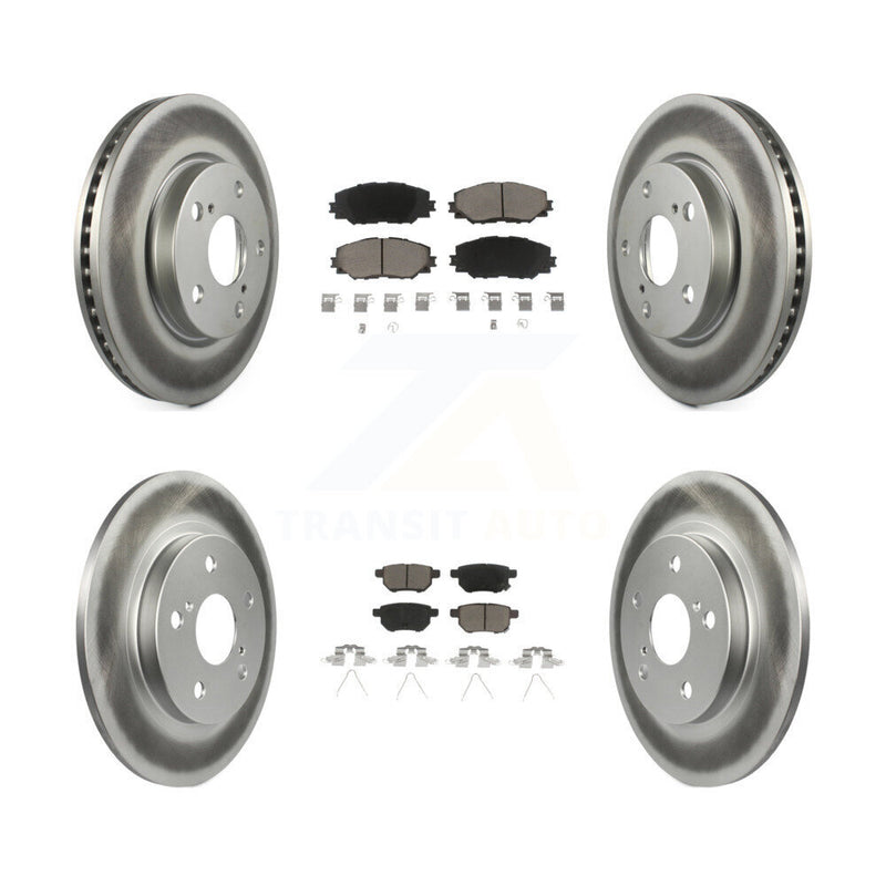 Transit Auto KGC-101145 Disc Brake Kit for 2008-2015 Scion xB - Front and Rear