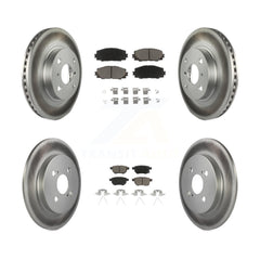Transit Auto KGC-101147 Disc Brake Kit for 2012-2013 Toyota Yaris - Front and Rear