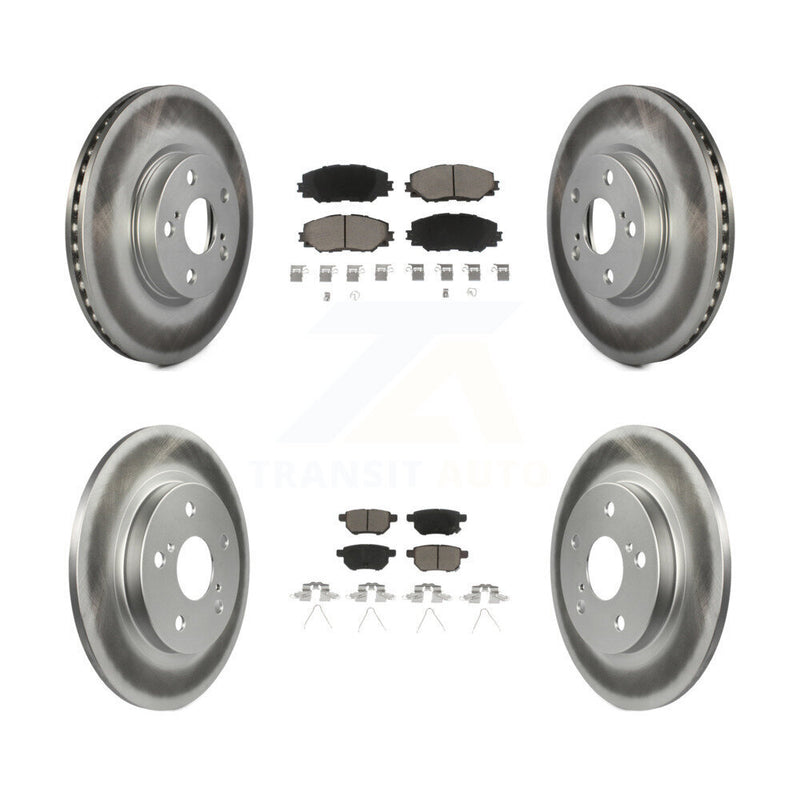 Transit Auto KGC-101148 Disc Brake Kit for 2014 Toyota Matrix - Front and Rear
