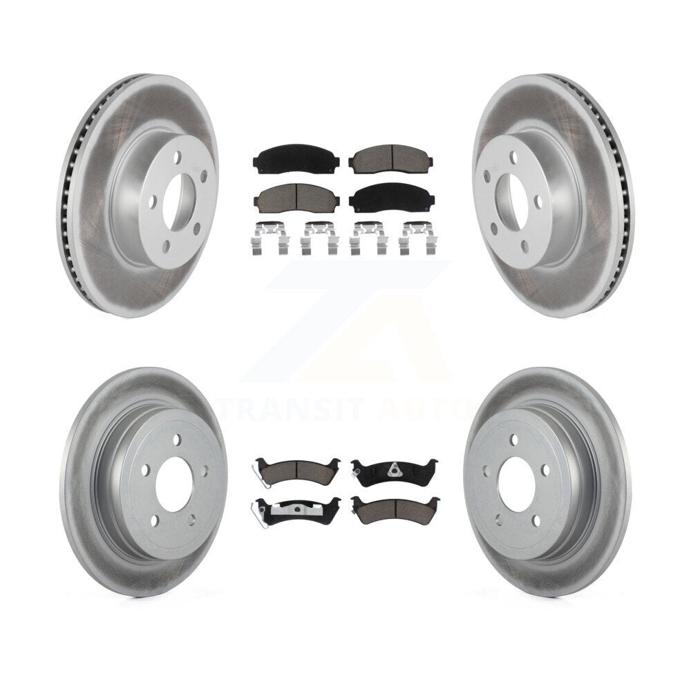 Transit Auto KGC-101149 Disc Brake Kit for 2003-2005 Ford Explorer Sport, Ford Explorer Sport Trac - Front and Rear