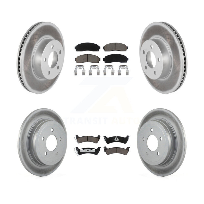Transit Auto KGC-101149 Disc Brake Kit for 2003-2005 Ford Explorer Sport, Ford Explorer Sport Trac - Front and Rear