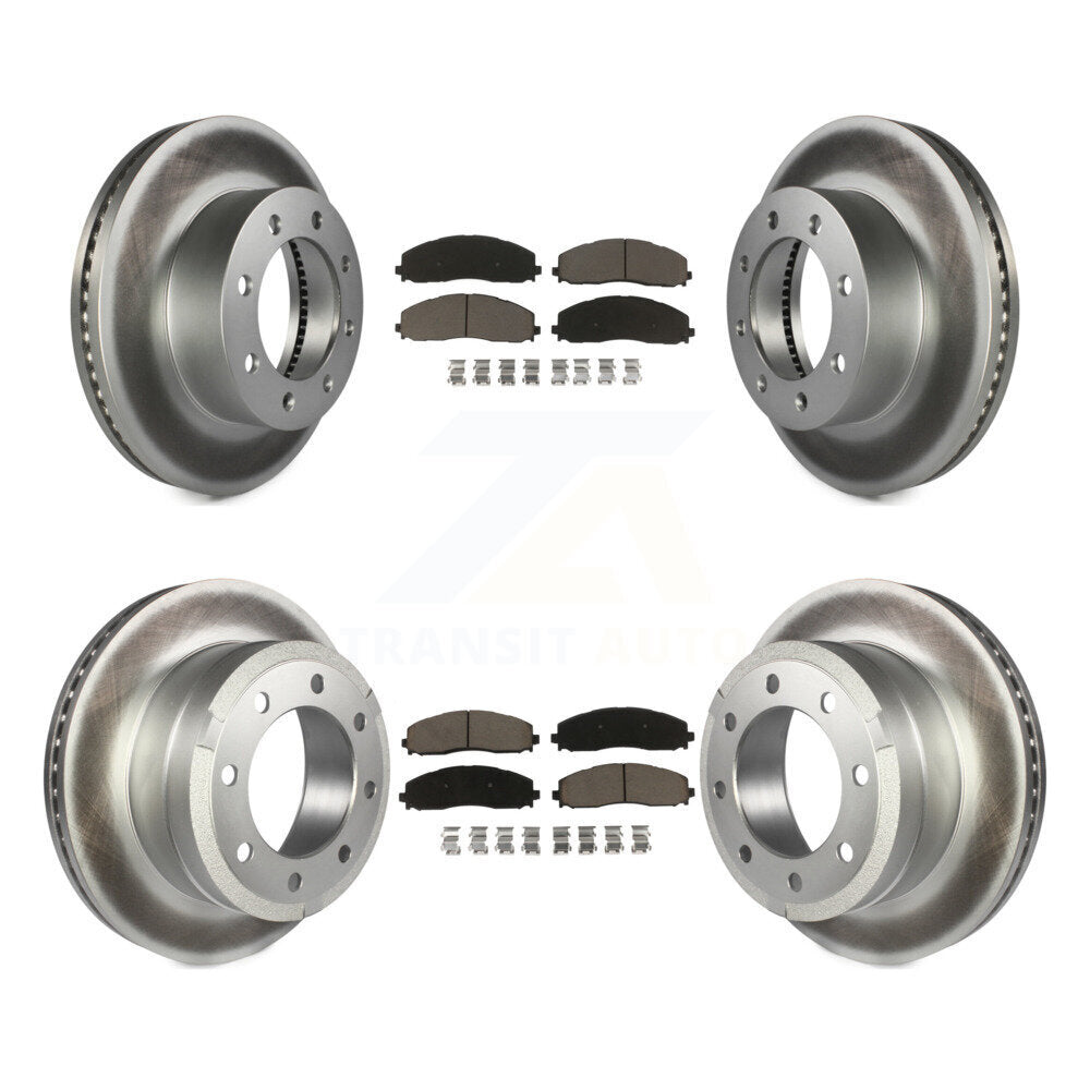 Transit Auto KGC-101152 Disc Brake Kit for 2013-2022 Ford F-250 Super Duty, Ford F-350 Super Duty - Front and Rear