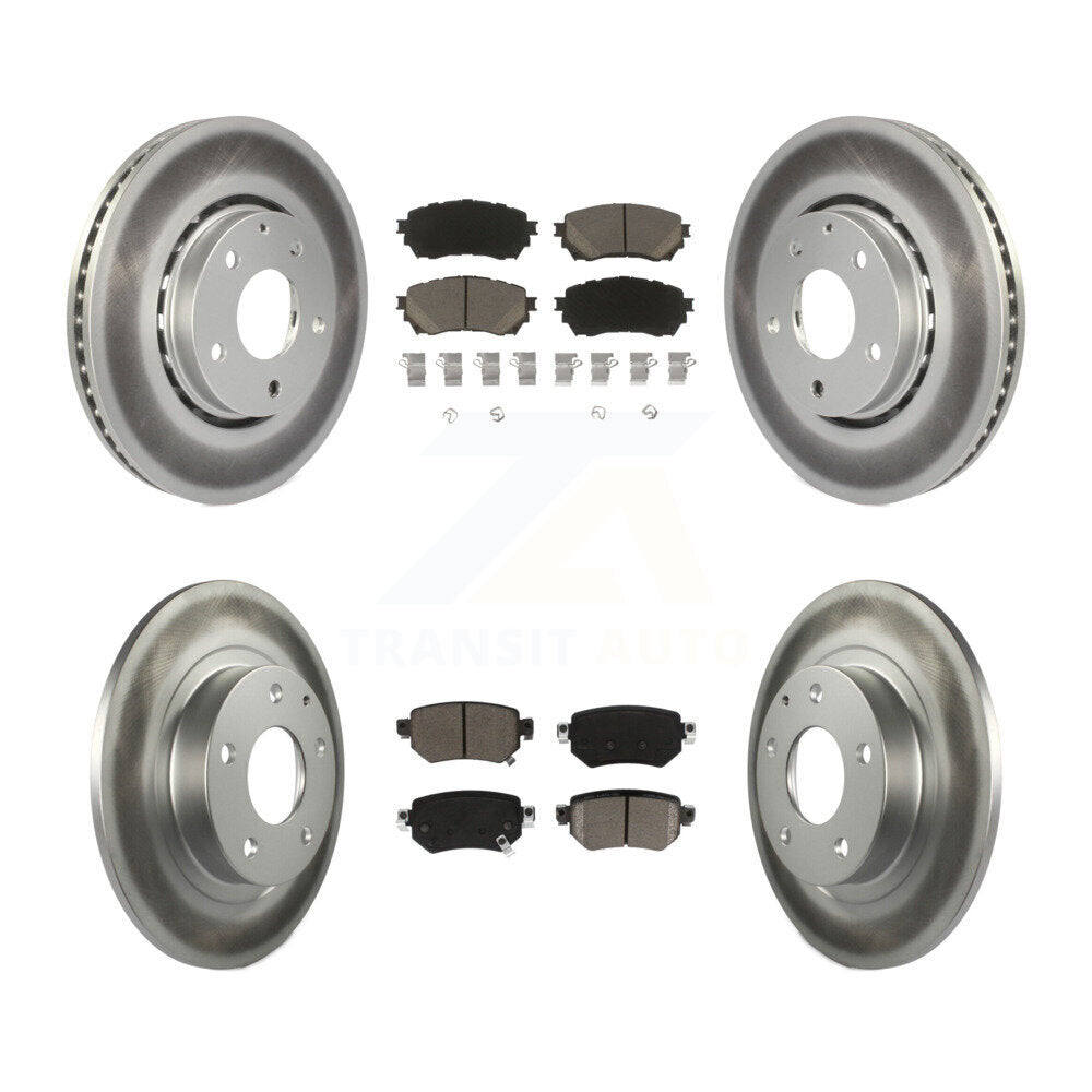 Transit Auto KGC-101153 Disc Brake Kit for 2019-2021 Mazda 6 - Front and Rear