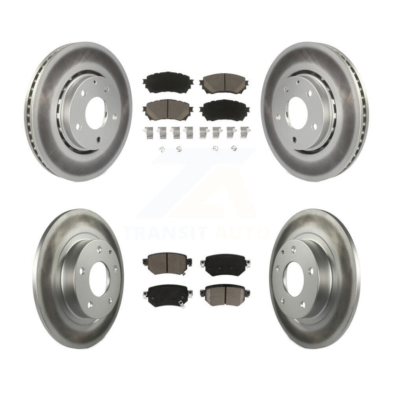 Transit Auto KGC-101153 Disc Brake Kit for 2019-2021 Mazda 6 - Front and Rear