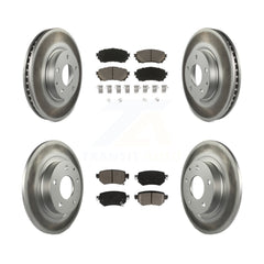 Transit Auto KGC-101154 Disc Brake Kit for 2016-2018 Mazda 6 - Front and Rear