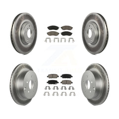 Transit Auto KGC-101158 Disc Brake Kit for 2011-2017 INFINITI QX70, Nissan Murano - Front and Rear