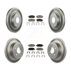 Transit Auto KGC-101160 Disc Brake Kit for 2013-2019 Nissan Sentra - Front and Rear