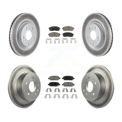 Transit Auto KGC-101161 Disc Brake Kit for 2011-2019 Nissan Juke, Nissan Sentra - Front and Rear