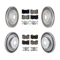 Transit Auto KGC-101163 Disc Brake Kit for 2009-2013 INFINITI G37 - Front and Rear