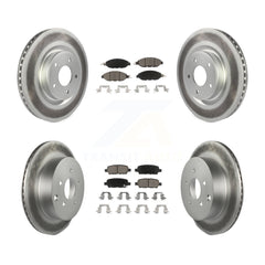 Transit Auto KGC-101165 Disc Brake Kit for 2013-2024 Nissan Murano, INFINITI QX60 and More - Front and Rear