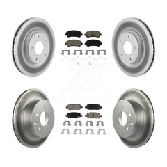 Transit Auto KGC-101166 Disc Brake Kit for 2008-2015 Nissan Rogue Select, Nissan Rogue - Front and Rear