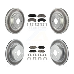 Transit Auto KGC-101167 Disc Brake Kit for 2016-2017 INFINITI QX50 - Front and Rear