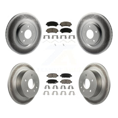 Transit Auto KGC-101169 Disc Brake Kit for 2007-2012 Nissan Sentra - Front and Rear