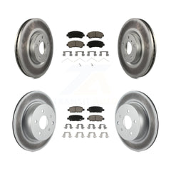 Transit Auto KGC-101171 Disc Brake Kit for 2009-2022 Nissan Maxima - Front and Rear