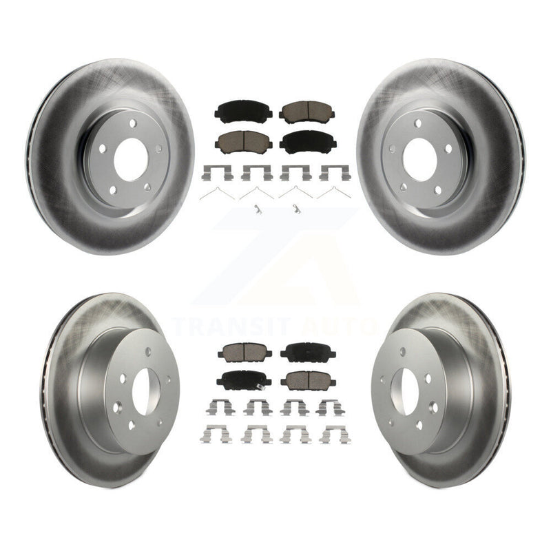 Transit Auto KGC-101176 Disc Brake Kit for 2014-2017 Nissan Juke - Front and Rear