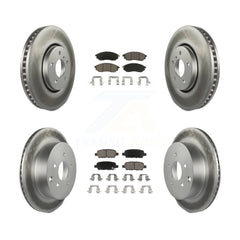 Transit Auto KGC-101177 Disc Brake Kit for 2006-2013 INFINITI FX37, INFINITI FX35, INFINITI FX45 - Front and Rear