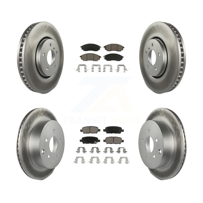 Transit Auto KGC-101177 Disc Brake Kit for 2006-2013 INFINITI FX37, INFINITI FX35, INFINITI FX45 - Front and Rear